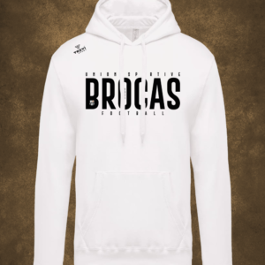 Sweat-a-capuche-coton-Blanc-US-BROCAS