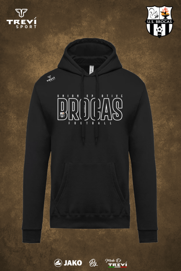 Sweat-a-capuche-coton-Noir-US-BROCAS