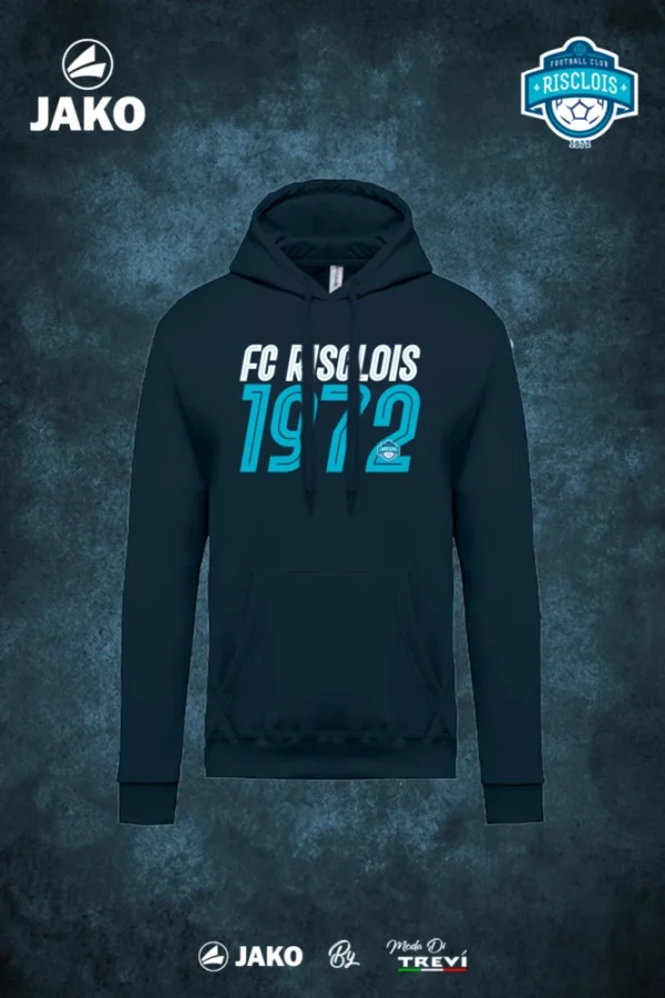 Sweat capuche 1972 - FC RISCLOIS