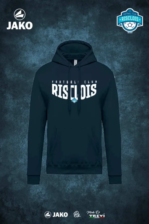Sweat capuche club - FC RISCLOIS