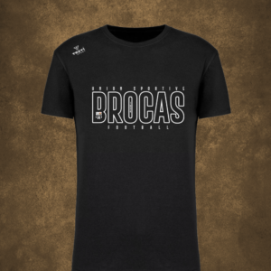 Tshirt-coton-Noir-US-BROCAS