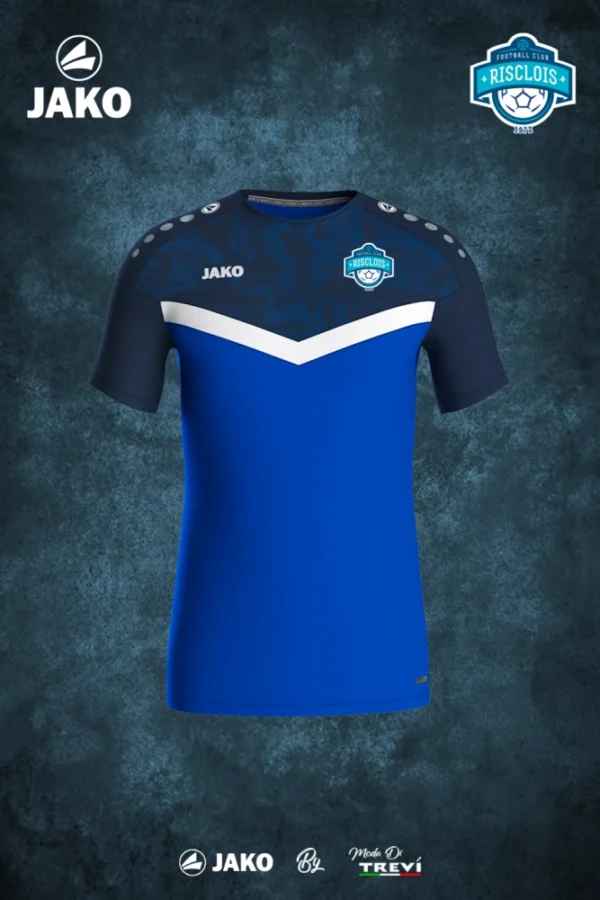 Polo Jako Iconic Royal/Marine - FC RISCLOIS