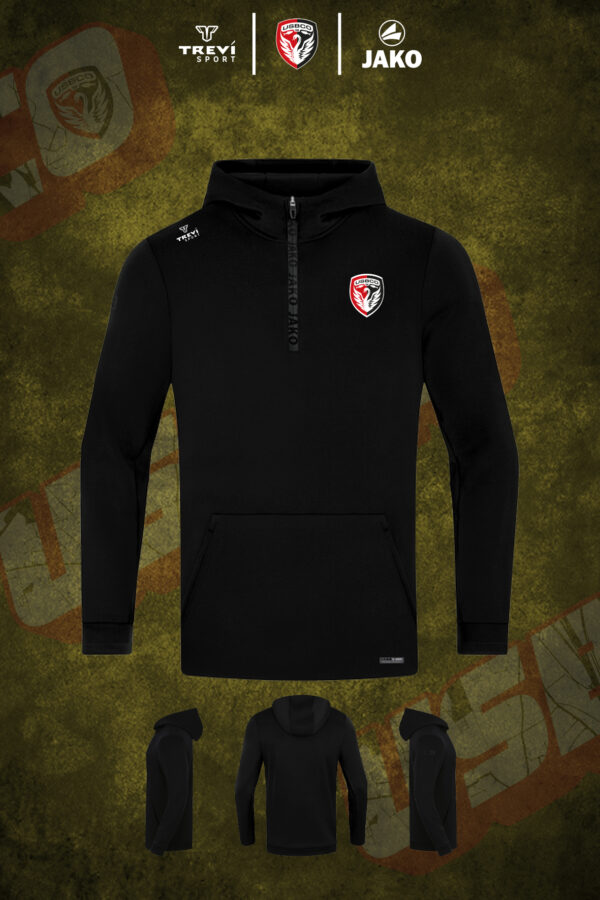 Sweat Zip à capuche Pro Casual Noir 25/26 USBCO