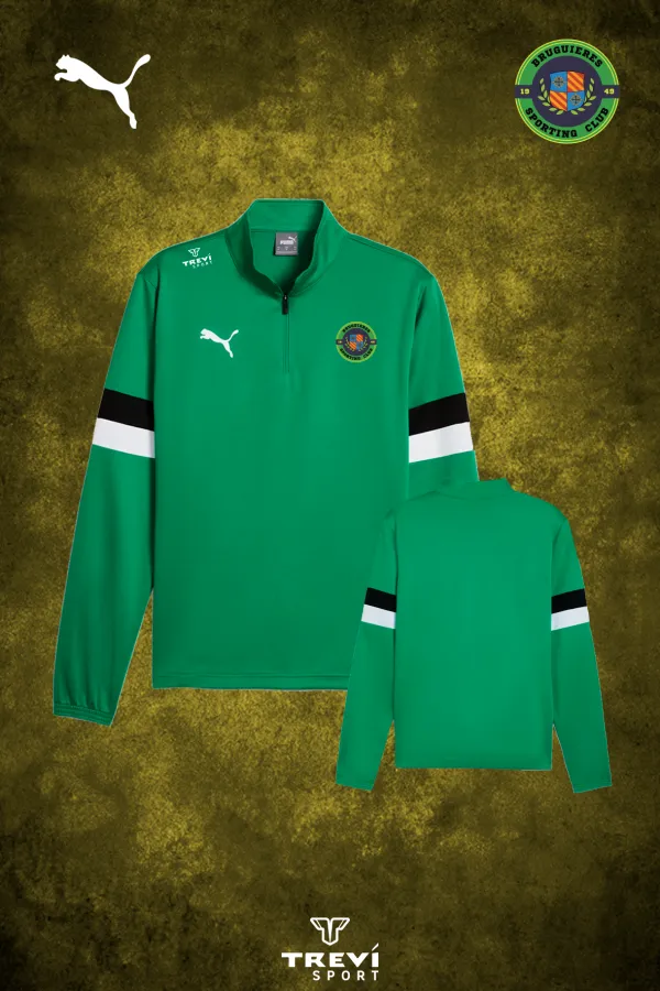 Sweat 1/4 Zip TeamRise Vert BSC - 25/26