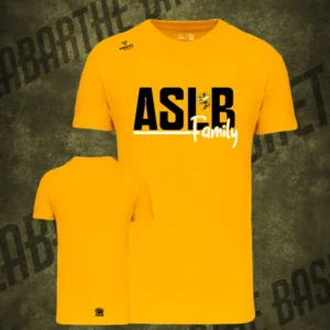 T-shirt coton jaune ASLB 25/26