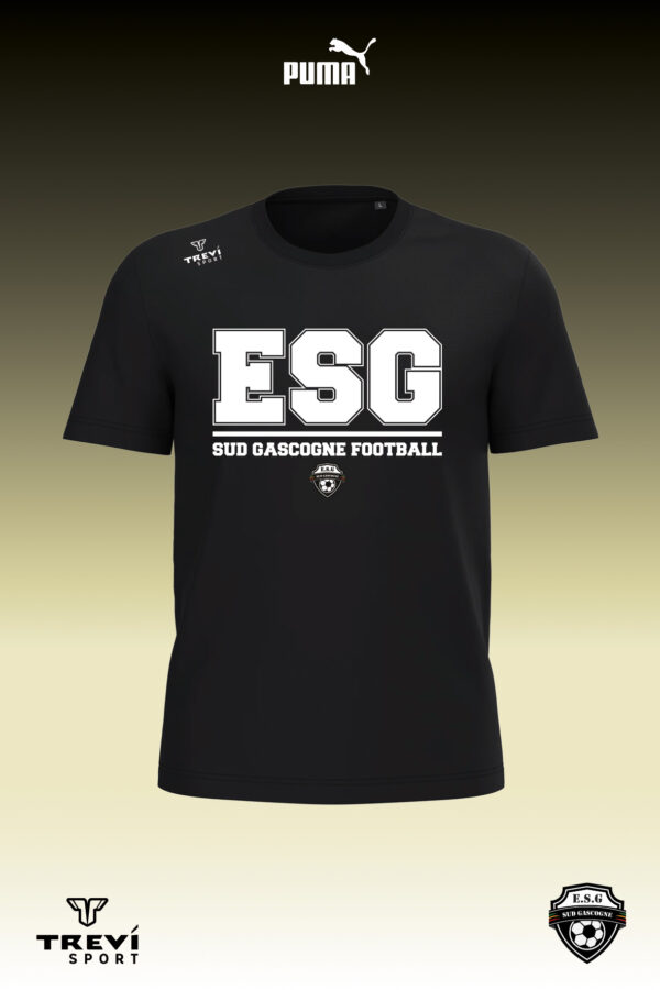 T-shirt Coton noir ESS - 25/26