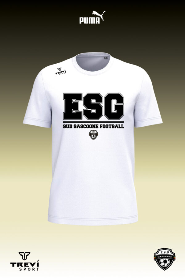 T-shirt Coton blanc ESS - 25/26