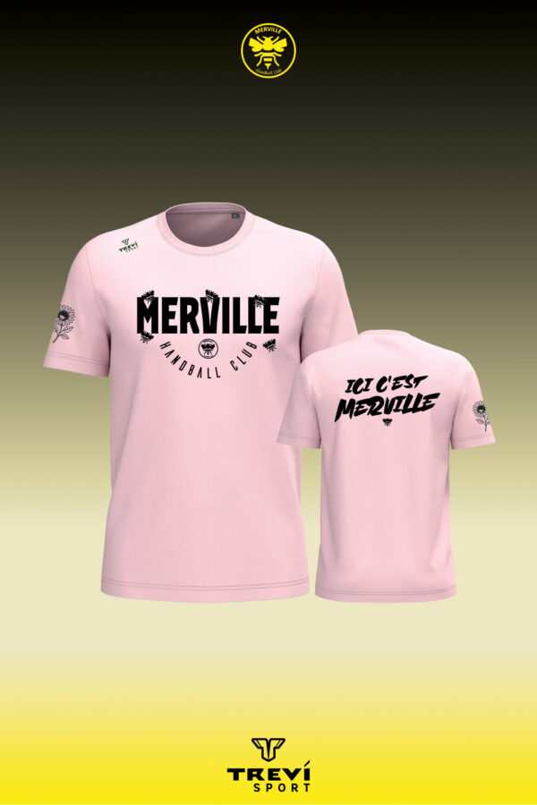 T-shirt échauffement Rose MHBC - 25/26