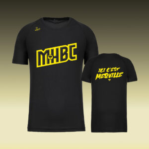 T-shirt coton bio Noir MHBC - 25/26