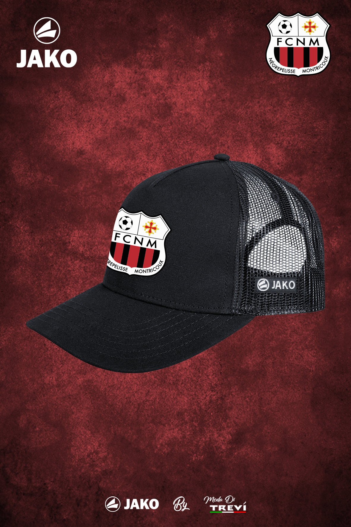 Casquette Trucker Noir FCNM - 25/26