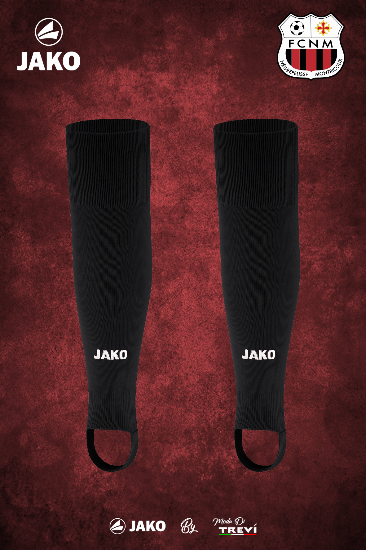 Chaussettes Tubes Glasgow Noir FCNM - 25/26