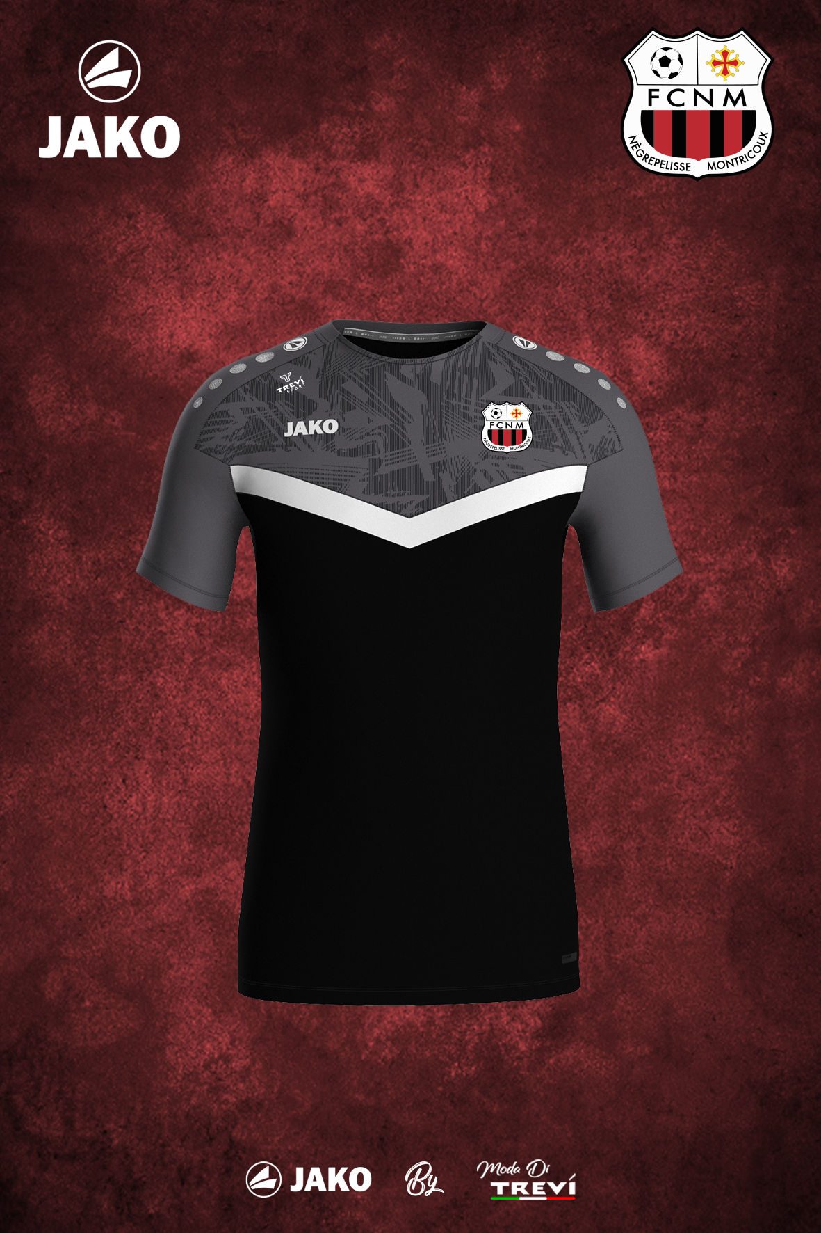 T-shirt Iconic Noir FCNM - 25/26