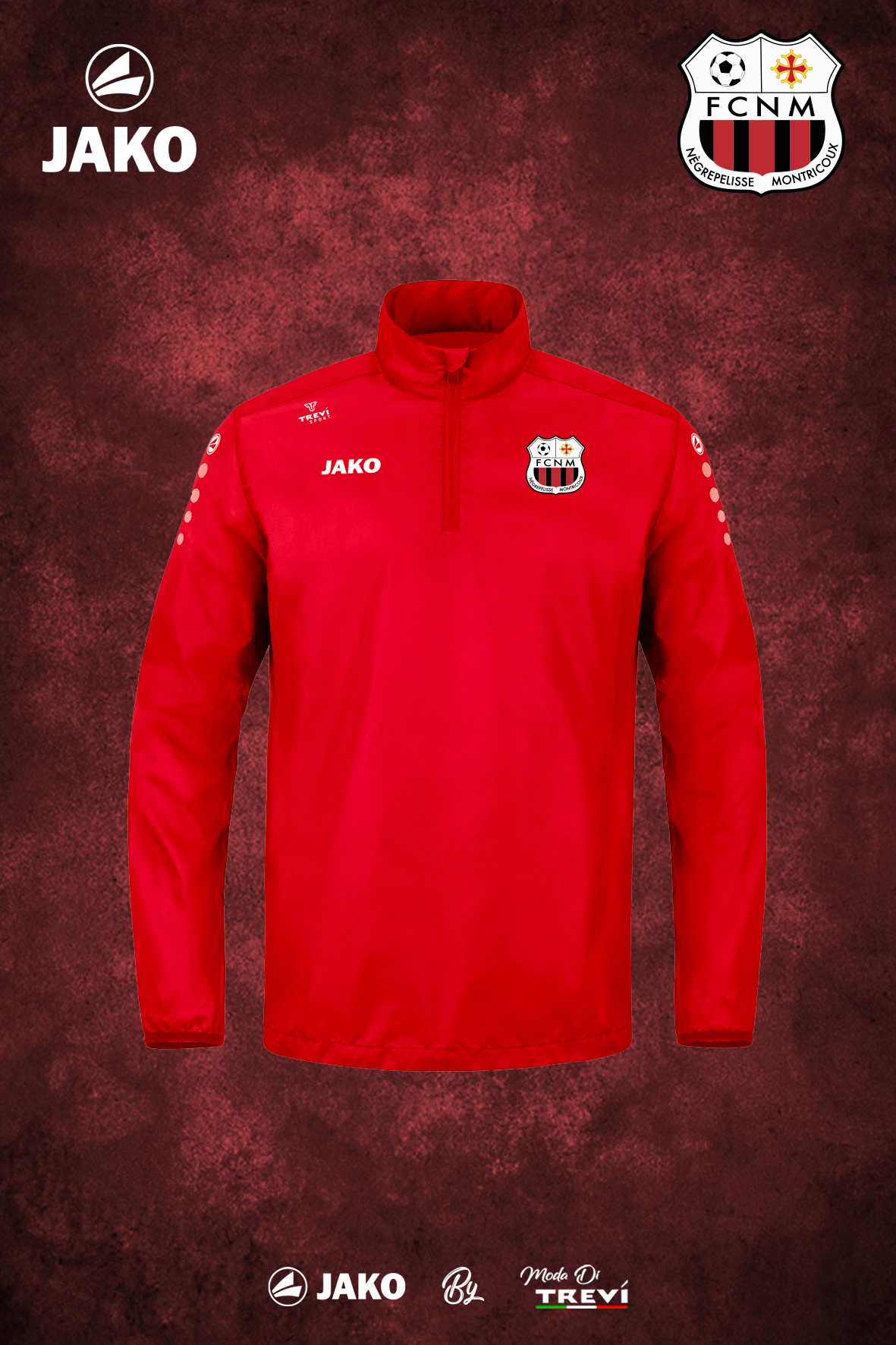 Coupe-vent Rouge FCNM - 25/26