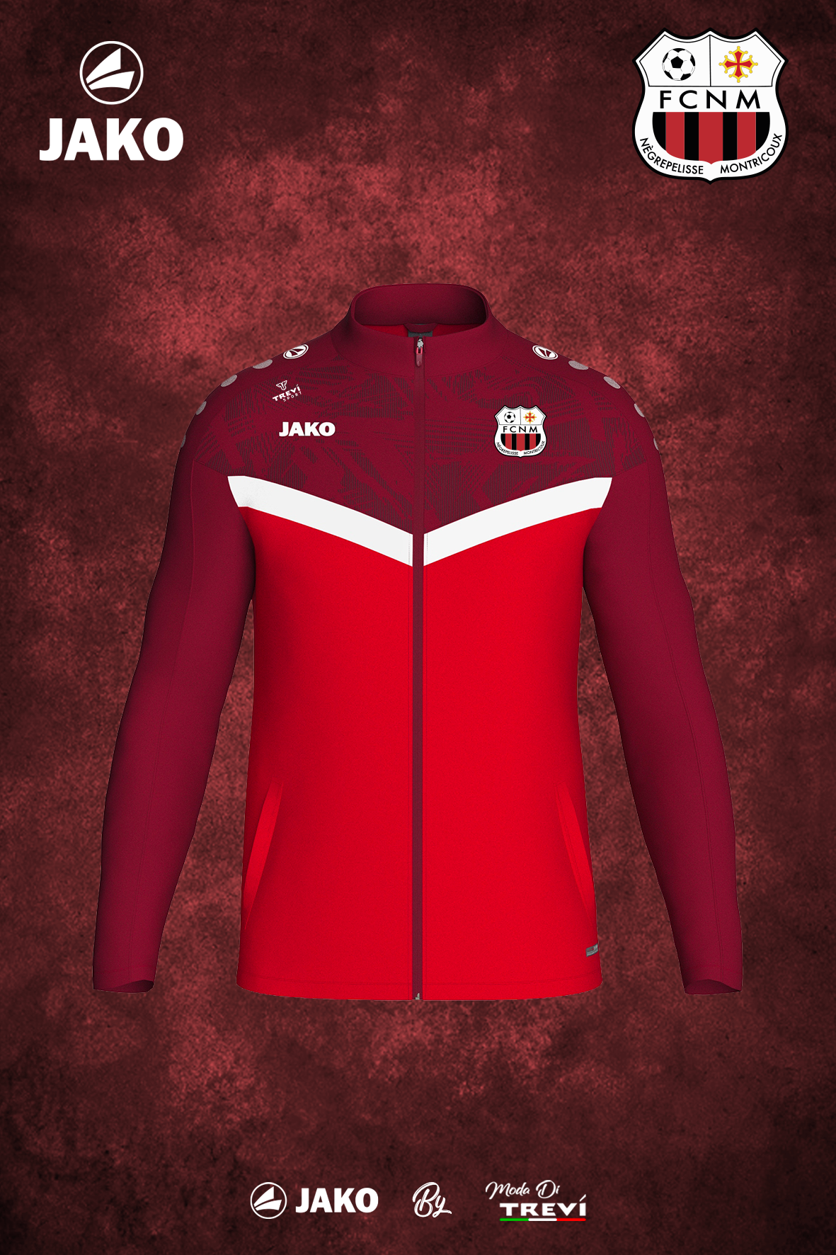 Veste Iconic Rouge FCNM - 25/26