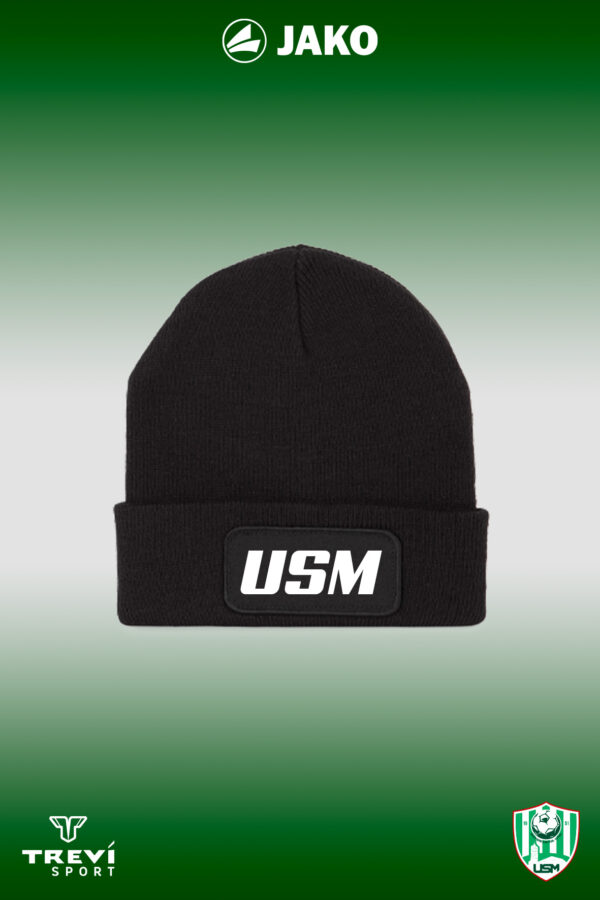 Bonnet à patch Noir Mas d'azil - 25/26