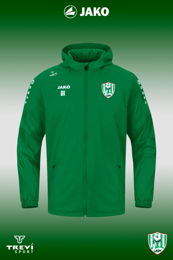 Kway TEAM 2.0 Vert Mas azil - 25/26