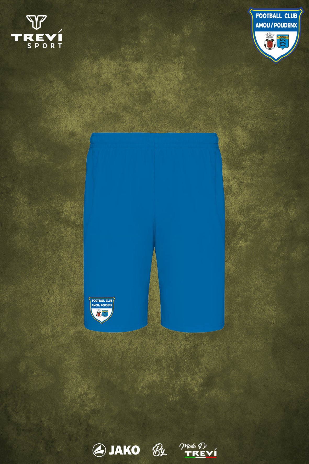 Short de sport enfant Amou/Poudenx - 25/26