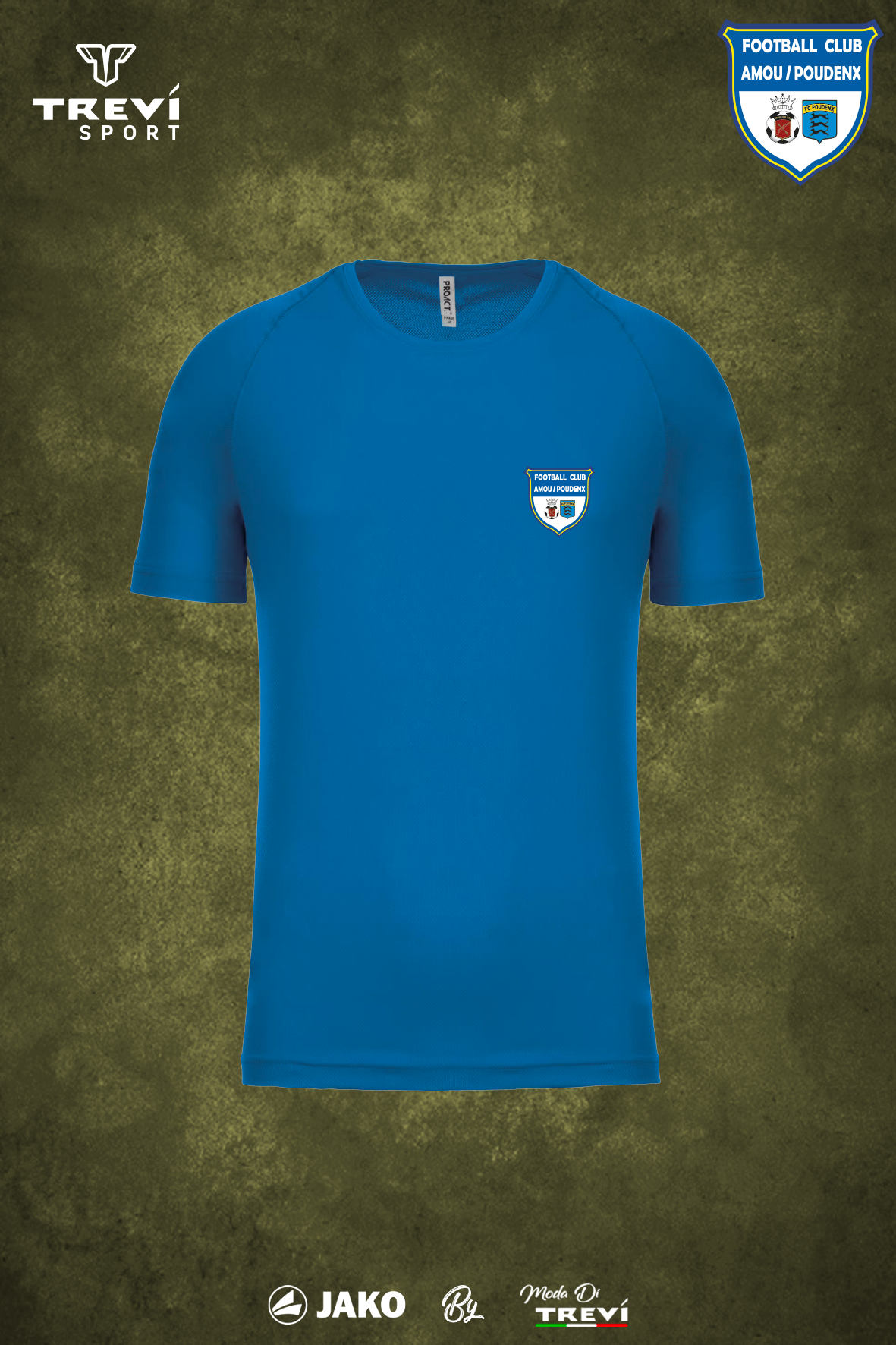 T-shirt de sport manches courtes  Amou/Poudenx - 25/26