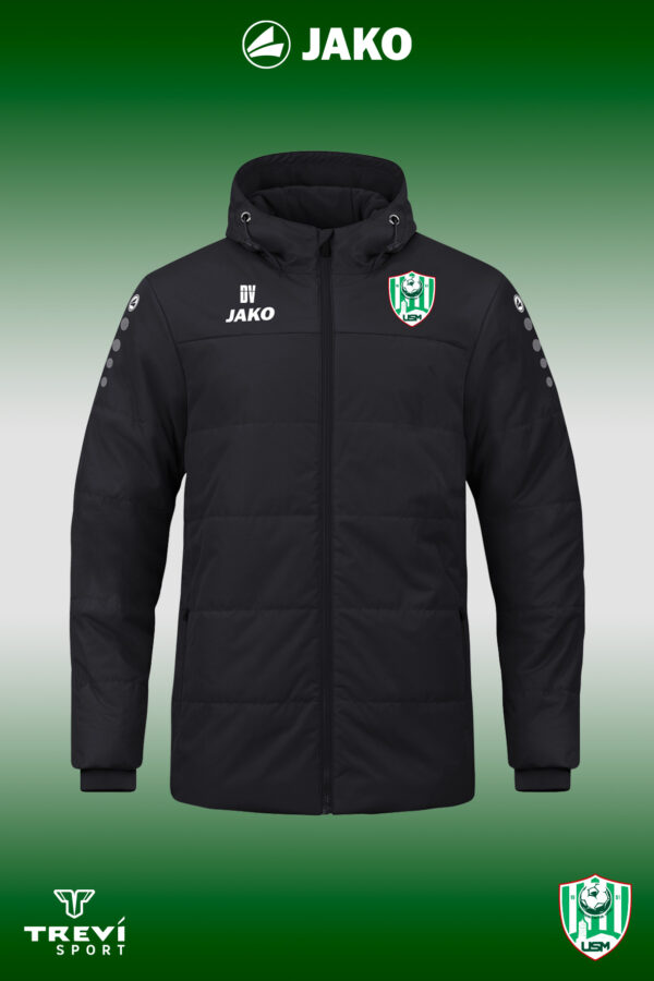 Parka TEAM 2.0 Noire Mas azil - 25/26