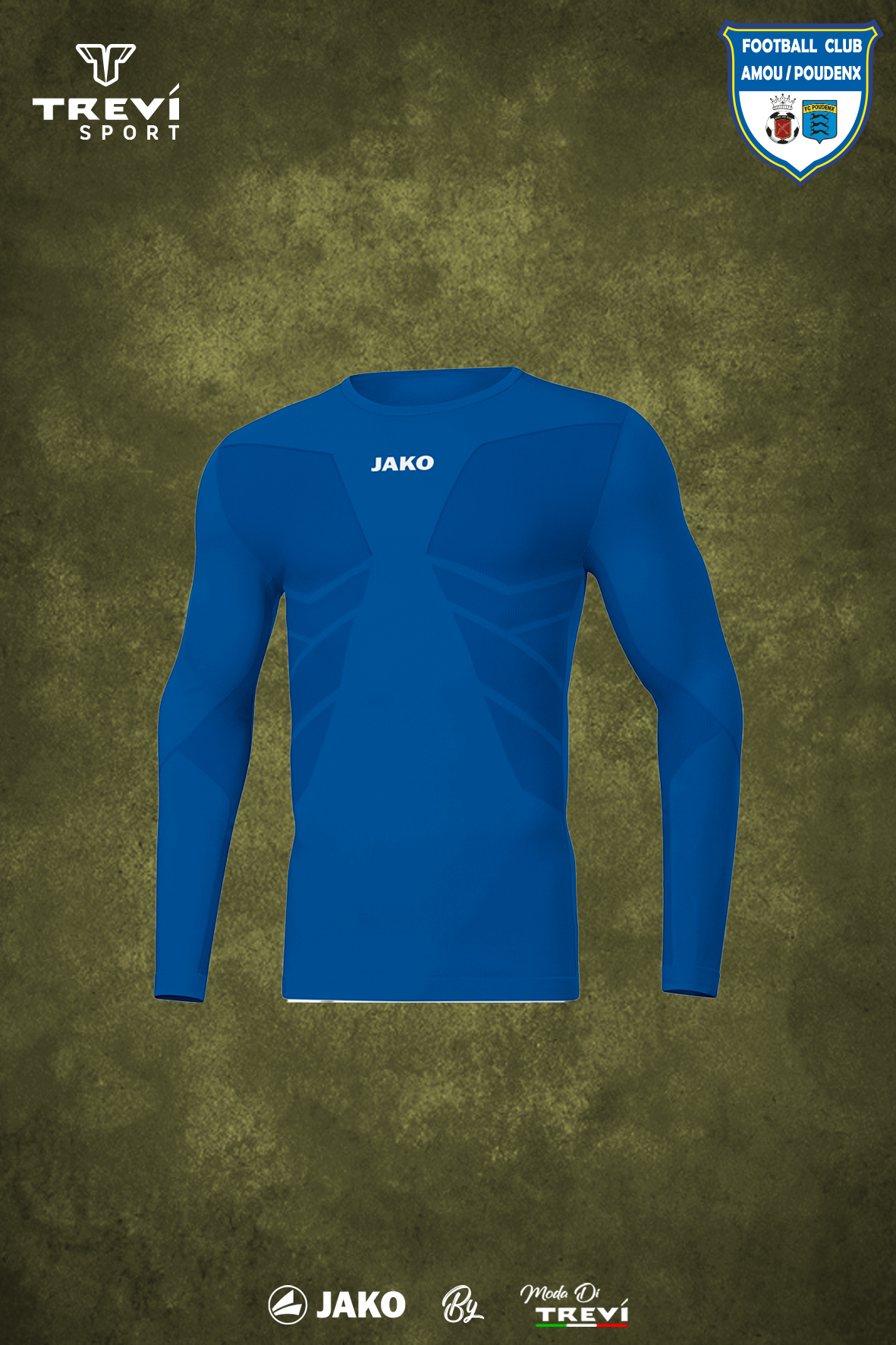 Maillot Comfort ML recyclé Amou/Poudenx - 25/26