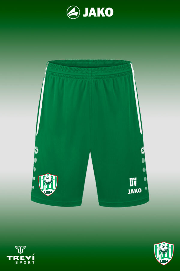 Short ALLROUND Vert/Blanc Mas azil - 25/26