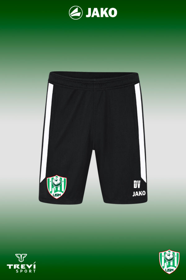 Short POWER Noir/Blanc Mas azil - 25/26