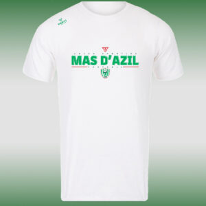 Tshirt coton bio Blanc Mas azil - 25/26