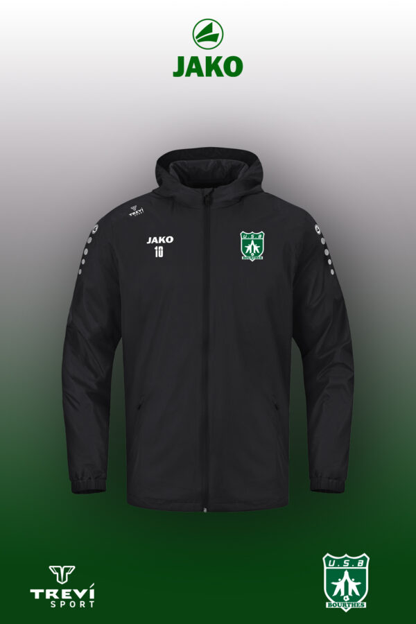 Veste de pluie JAKO TEAM 2.0 US BOURTHES 25/26