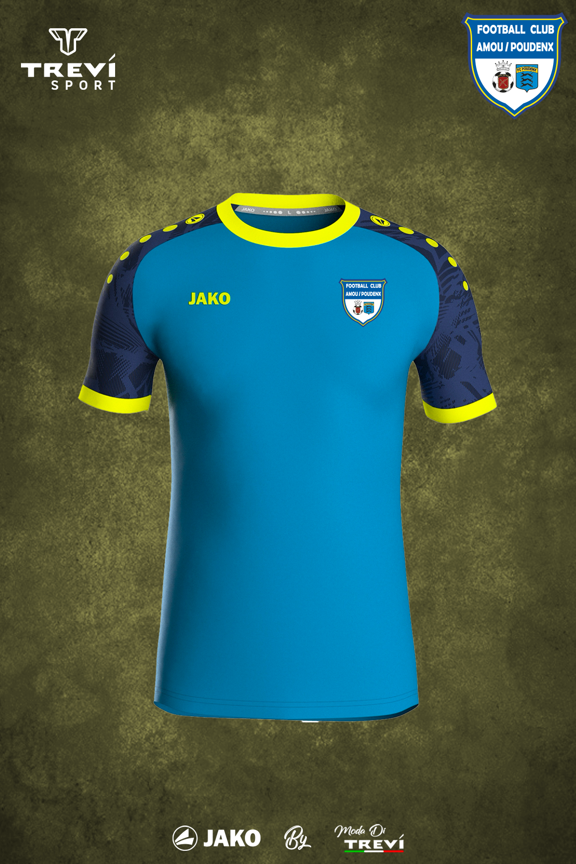 Maillot Iconic manches courtes Amou/Poudenx - 25/26