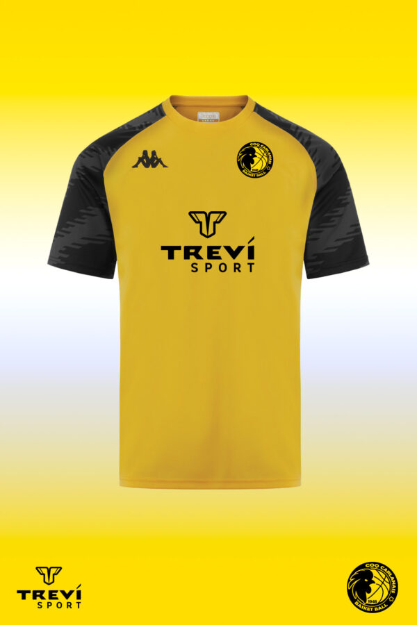 Maillot DAVERNO Jaune/Noire CCBB - 25/26