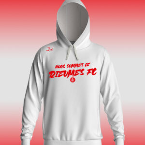 Sweat capuche Blanc JALVO Rieumes FC