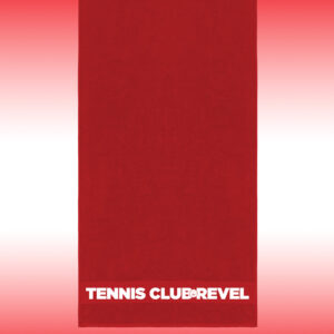 Serviette coton 50x100cm Rouge TCR - 25/26