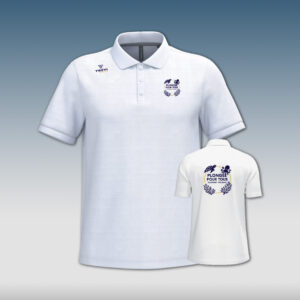 Polo piqué manches courtes Blanc PPT - 25/26