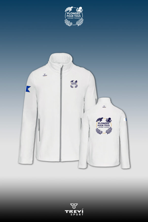 Veste softshell Blanc PPT - 25/26
