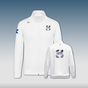 Veste molleton zippée Blanc PPT - 25/26