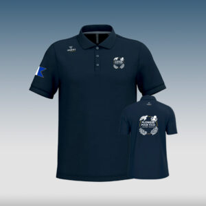 Polo piqué manches courtes Marine PPT - 25/26