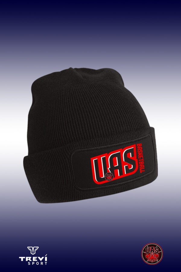 Bonnet à patch noir  - UAS BASKET