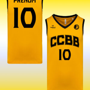 Maillot basket Jaune CCBB