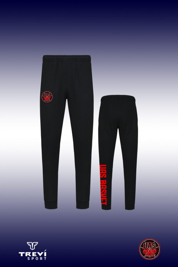 Pantalon coton noir UAS BASKET