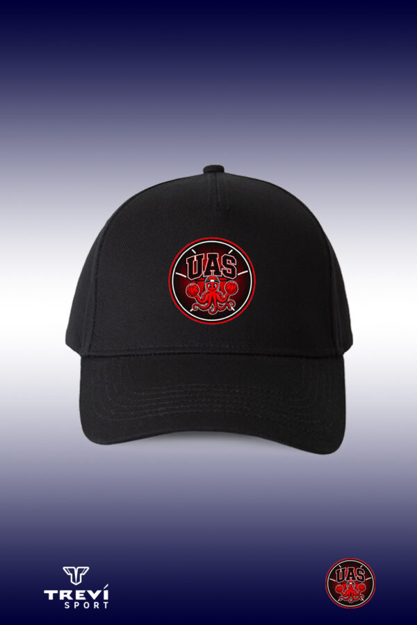 Casquette pleine noir- UAS BASKET