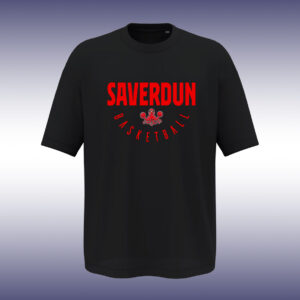 T-shrit oversize noir  - UAS BASKET