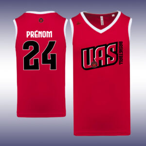 Maillot de basket Rouge - UAS BASKET
