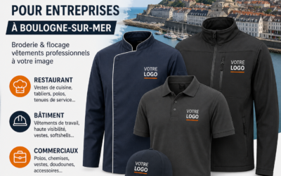 Vêtements professionnels personnalisés à Boulogne-sur-Mer : restauration, BTP et équipes commerciales