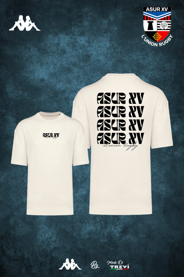 T-shirt oversize Coconut milk Homme - ASUR XV 25/26