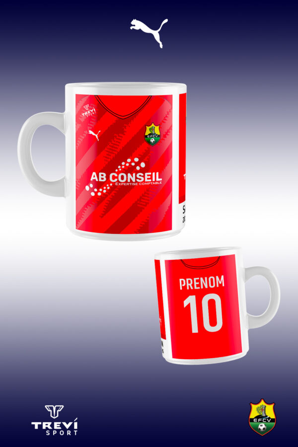 MUG MAILLOT OFFICIEL EFCV - 25/26