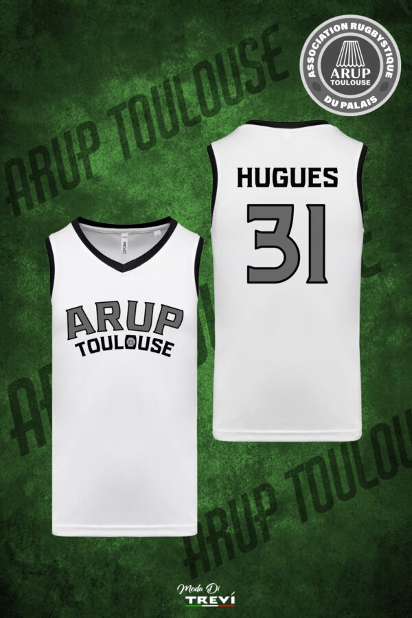 Maillot Basket Blanc ARUP 26/27