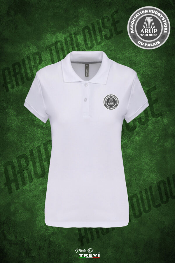 Polo coton Blanc FEMME ARUP 26/27