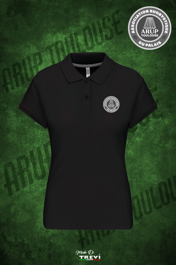 Polo coton noir FEMME ARUP 26/27
