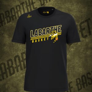 Tshirt coton bio Noir ASLB - 26/27
